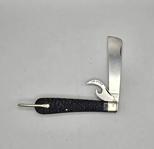 Vintage Camillus S702 Coast Guard Sailors Rigging pocketknife USA - Picture 1 of 10