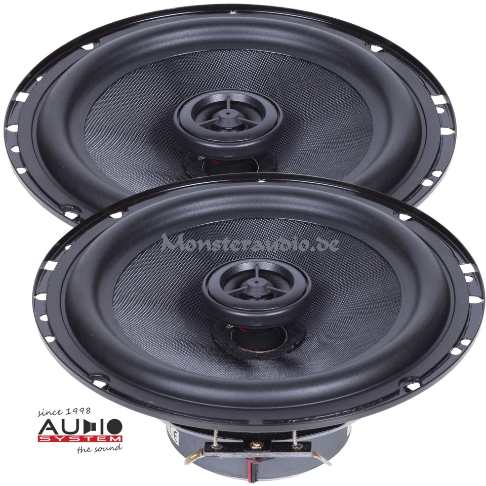 AUDIO SYSTEM 240 Watt 16,5cm Auto Lautsprecher 165mm 2-Wege Boxen Set MXC165 EVO - Bild 1 von 1
