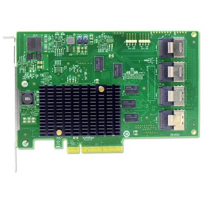 LSI00244 9201-16i PCI-Express 2.0 x8 SATA / SAS Host Bus Adapter Card - Image 1 of 3