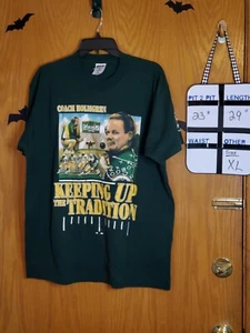 Vintage 90's Green Bay Packers Coach Mike Holmgren Tee. Size XL. Made In USA SS  - Picture 1 of 7