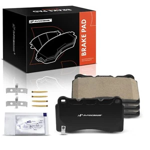 Front Ceramic Brake Pads for Chevy Corvette Ford GT Mustang CT6 CTS Civic BRZ 86 - Picture 1 of 10