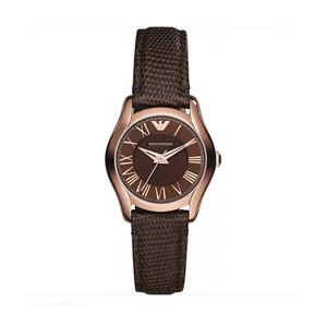Emporio Armani Ladies Watch AR1714 RRP £229 Brown Rose Gold UK Great Sale - Picture 1 of 9