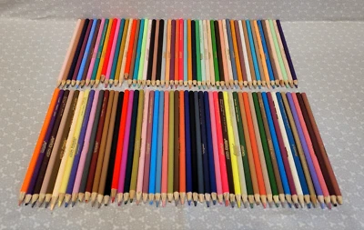 Crayola Neón Colores del Mundo Lápiz Color Metálico Lote Mixto 100+ Piezas Foto 1 de 4