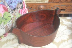 MCM Dansk International Rosewood Collection Boat Shape Serving Bowl Quistgaard - Picture 1 of 8