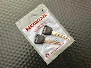 GENUINE OEM HONDA ACURA CL INTEGRA MASTER KEY UNCUT BLANK NON CHIPPED SET OF 2 - Picture 1 of 2