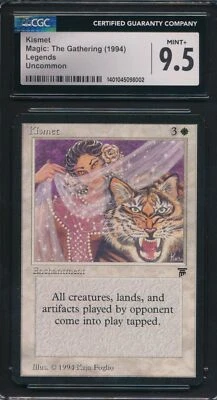 Legends Kismet CGC 9.5 Graded Magic MTG (8002) -magicgraders- - Image 1 of 3