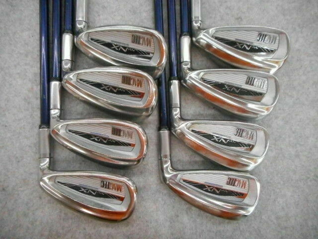 JAPAN MODEL MACGREGOR MACTEC NV-NX 8PC SR-FLEX IRONS SET GOLF CLUBS - Image 1 of 4