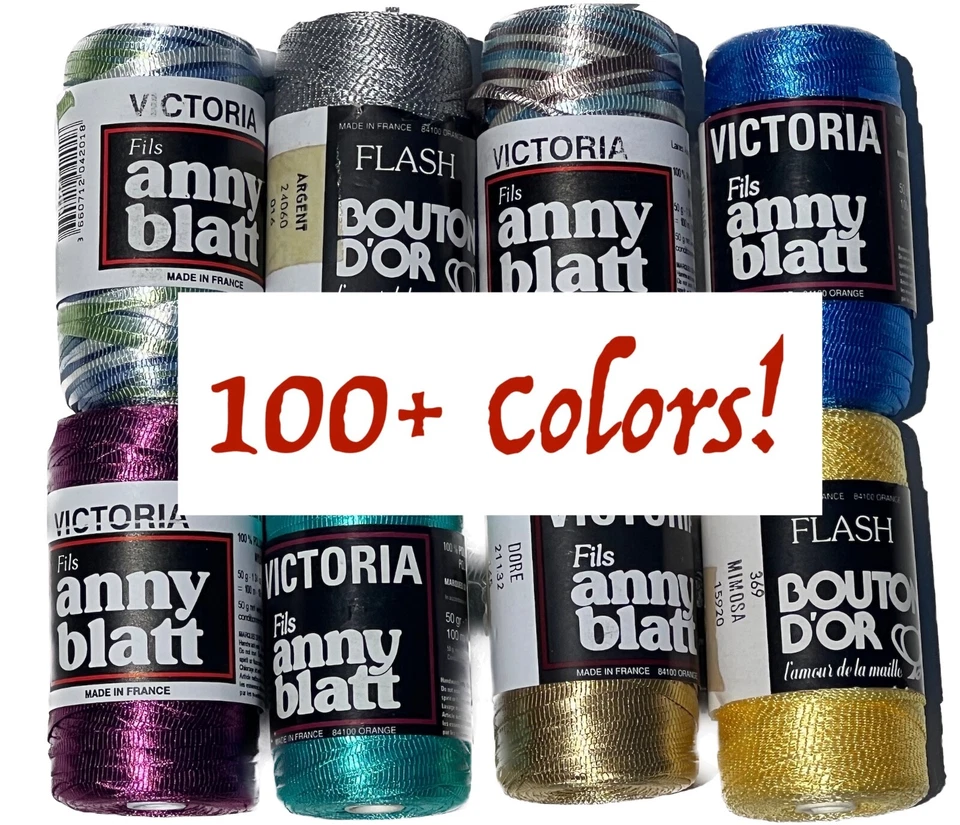 Cinta de tejer ANNY BLATT VICTORIA 100 % poliamida nailon hilo: 100+ colores Foto 1 de 2