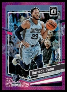 2023-24 Donruss Optic Derrick Rose Memphis Grizzlies #34 - Picture 1 of 2