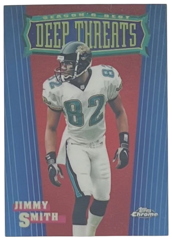 1999 Topps Chrome Season's Best #SB15 Jimmy Smith Jacksonville Jaguars - Image 1 of 2