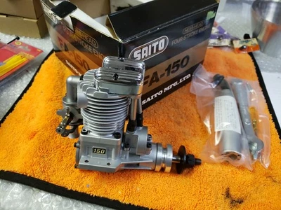 SAITO Engine - SAITO FA-150 RC Motor - Hemi-Head - FA 150 - New - Image 1 of 4