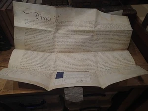 (A) 1807 Large Vellum Probate document John Allport , Shoreditch London - Picture 1 of 5