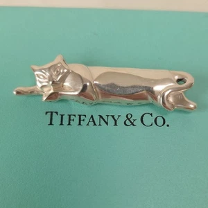 Rare Tiffany Cat Brooch 2318 - Picture 1 of 9