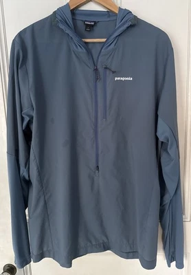 Pullover Patagonia Airshed Pro para hombre azul utilitario grande Foto 1 de 4