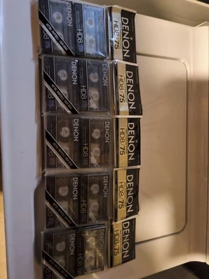 (10) Denon HD8/75 in (5) Hanging Packs, New And Sealed - Image 1 of 2