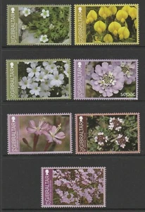 GIBRALTAR 2014 Endemic FLOWERs set of 7 - MNH Flora , Wildflowers , plants - Bild 1 von 1