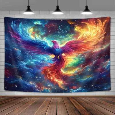 Tapiz extra grande extra grande fantasía espacial arte carteles fondo Foto 1 de 4