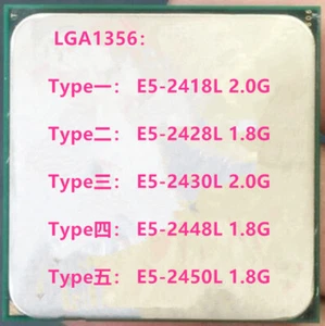 Intel E5-2418L E5-2428L E5-2430L E5-2448L E5-2450L LGA1356 CPU - Picture 1 of 11