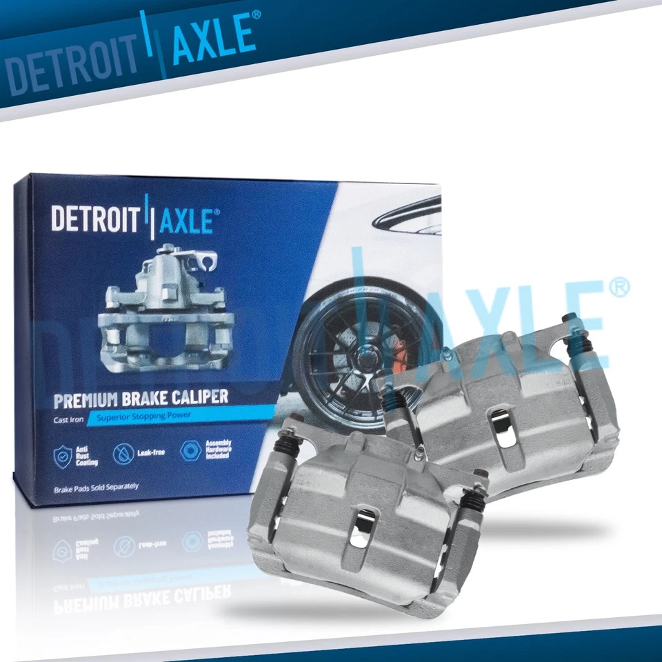 Pinzas de freno delanteras del lado del conductor del pasajero con soportes para Nissan Rogue Sport Foto 1 de 4