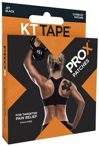 KT Tape Pro X Pain Relief Synthetic Kinesiology Therapeutic Tape patches 15 Pack - Picture 1 of 5