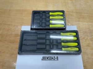Snap-on Tools USA NEW HI-VIZ 8pc Mini Hard Handle Short & Long Pick Sets - Picture 1 of 9