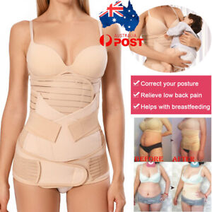 3 in 1 Postpartum Belly Band Post C Section Support Recovery Wrap Shapewear Belt