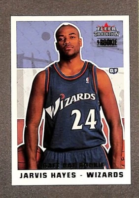Tarjeta de baloncesto de novato Fleer Tradition Draft Day 2003-04 #271 Jarvis Hayes/375 Foto 1 de 3