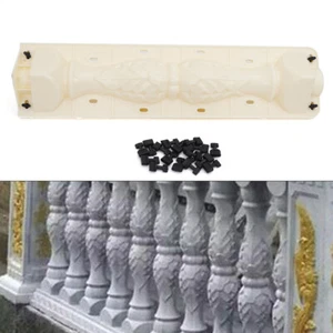2Pcs Column Moulds Balustrade Molds DIY For Concrete Plaster Cement Casting 60cm - Picture 1 of 11