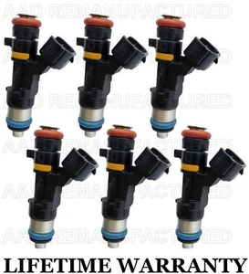 Genuine Bosch Set of 6 Fuel Injectors for Nissan Infiniti FX35 M35 G35 350Z 3.5L - Picture 1 of 2