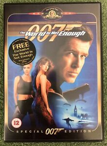 The World Is Not Enough DVD Action & Adventure (UK DVD, 2003, 12) Pierce Brosnan