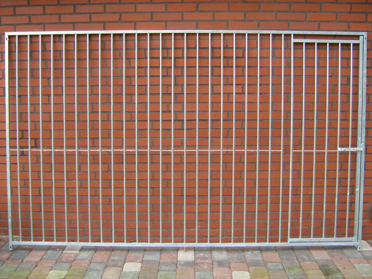 Hundezwinger-Plattenklemmen, 10 Sets Für 3,5 Cm Rohre - Verzinkte Zaunbinder