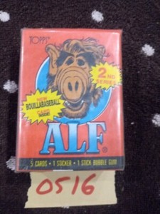 Alf 2nd Series Set with Boillabaseball Cards and Wrapper / Topps 1988