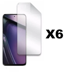 6-Pack Film Screen Protector (PET) For Motorola Moto G Stylus (2024) 4G/5G - Picture 1 of 1