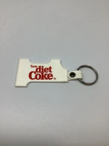 Taste Diet Coke Keychain 3.25” Plastic Vintage - Picture 1 of 3