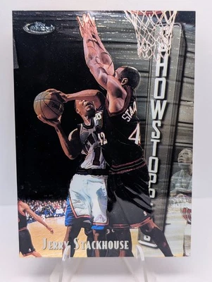 1997-98 Topps 最好的 Jerry Stackhouse #284 主题 S28 压花 Showstoppers 76ers — 第 1/2 张图片