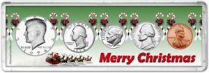  Merry Christmas Coin Gift Set for the year 1974