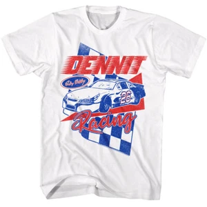 Talladega Nights Movie Ricky Bobby #26 Dennit Racing RWB Men's T Shirt - Picture 1 of 6