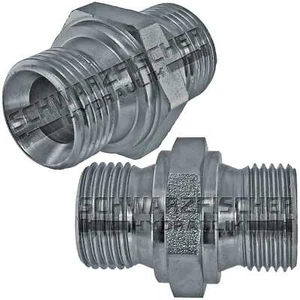 Boquilla doble boquilla doble tornillo reductor BSP adaptador pulgadas tamaño a elegir - Imagen 1 de 5