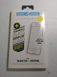 Lot Of 4 Gadget Guard (Black Ice+) Tempered Glass for Moto G6 Play - Clear - Picture 1 of 2