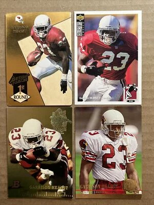 Garrison Hearst 1993 Action Packed 1st Rd., 1994 UD, Bowman & Ultra. Cardinals - Image 1 of 4