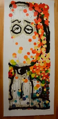 Litografía Tom Everhart "Beauty Sleep" S/N "PEANUTS, SNOOPY" con certificado de autenticidad Foto 1 de 4