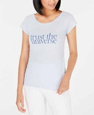 Camiseta Ideology Trust the Universe Flutter azul Foto 1 de 3