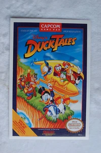 Duck Tales Video Game advertisement promotional poster - Picture 1 of 1