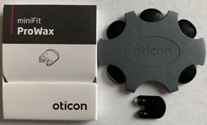3 Packs Oticon ProWax miniFit Hearing Aid Wax Guards. 6 Filters /pack. 18 Total.