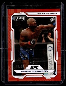 2023 CHRONICLES UFC BLUE /99 PLAYOFF DEREK BRUNSON - Picture 1 of 1