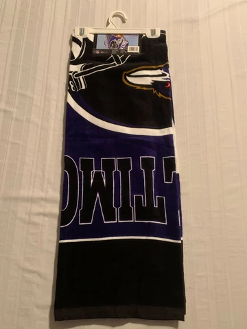 Baltimore Ravens NFL 30" x 60" Beach Towel McArthur Brand New Cover