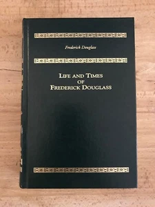 Life And Times Of Frederick Douglass 1996 Candace Press Leather Bound Gilded - Picture 1 of 10