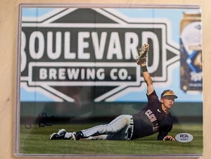 Steven Kwan PSA Authenticated 8x10 Rookie Signed Picture Autograph - Picture 1 of 2