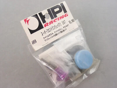 Vintage HPI A959 Nitro RS4 Racer 1-2 RTR Mini 39T PURPLE Super One-Way Diff Set! - Image 1 of 4