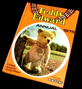 TEDDY EDWARD Annual 1975 hb tv children's bbc - Picture 1 of 11